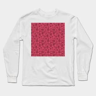 Roses pattern Long Sleeve T-Shirt